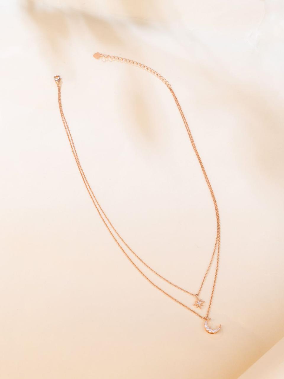 Celestial Layers Necklace