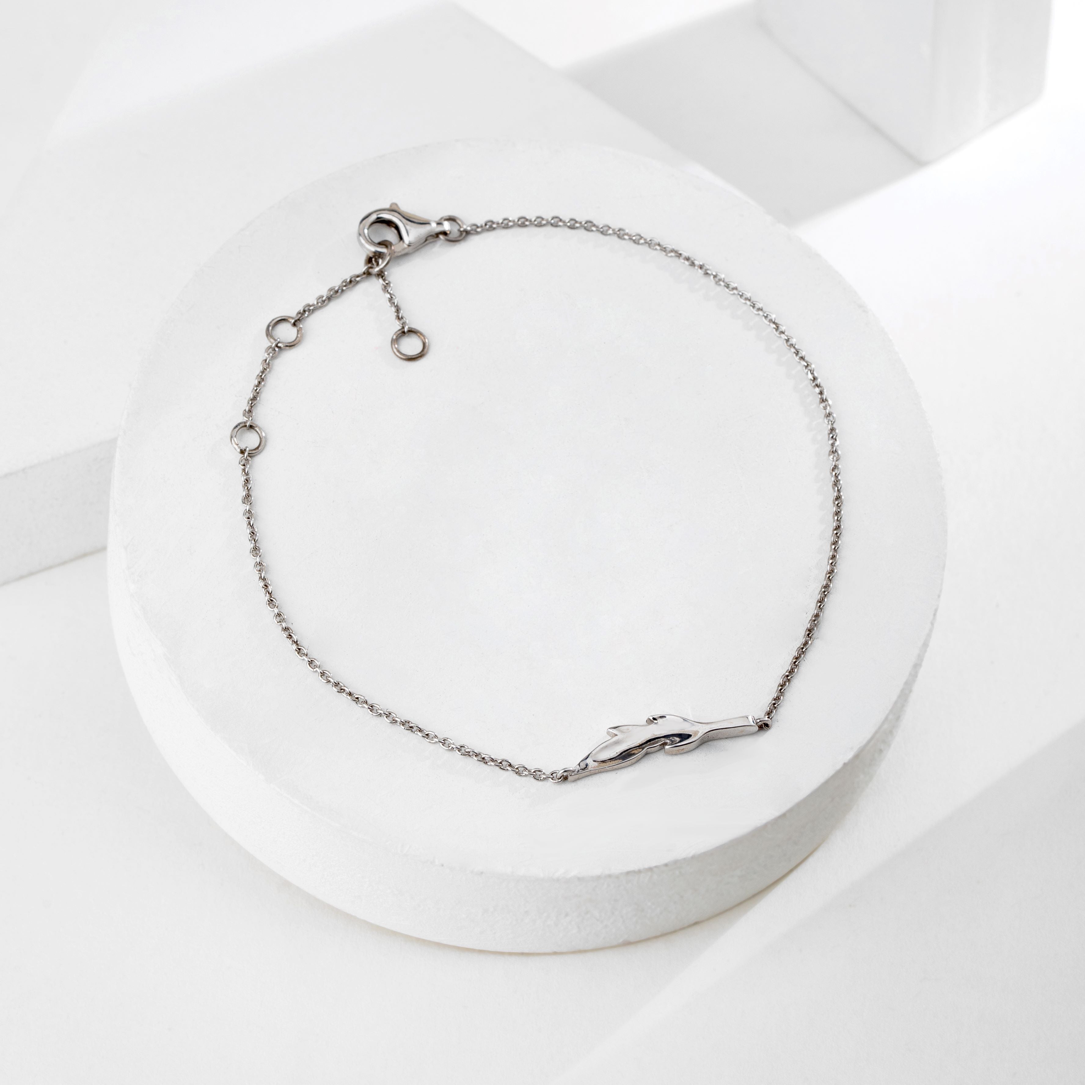 Sterling Fern bracelet